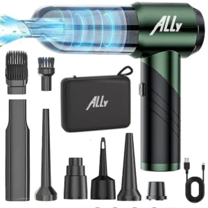 Güçlü Portatif Vakumlu Kablosuz Üflemeli Mini Araç Süpürgesi 110W